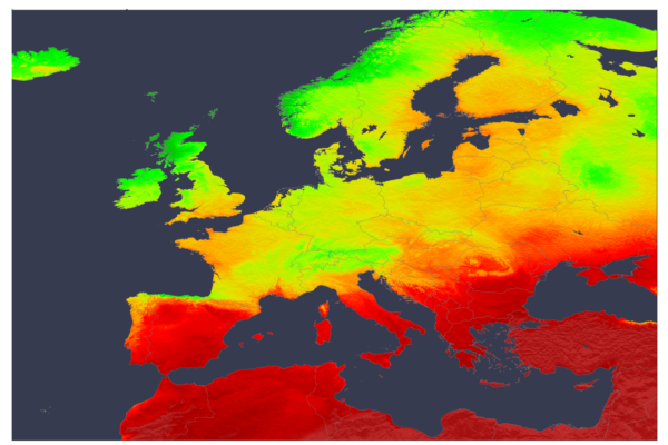 A BOOST FOR GREEK PHOTOVOLTAIC PLANTS - SOLAR RADIATION INCREASED STRONGLY IN JUNE